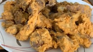 Tender Fried Chicken Gizzards Recipe [upl. by Bernardina]