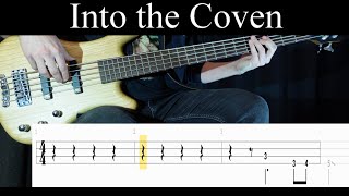 Into the Coven Mercyful Fate  Bass Cover With Tabs by Leo Düzey [upl. by Ardnaek]