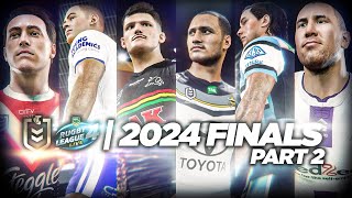 Predicting EVERY 2024 Nrl Finals game on RLL4  Pt2 [upl. by Walley]