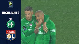 AS SAINTÉTIENNE  OLYMPIQUE LYONNAIS 1  1  Highlights  ASSE  OL  20212022 [upl. by Vitus]