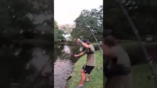 Country club fishing just a little preview of the video coming soon bassfishing [upl. by Mccutcheon]