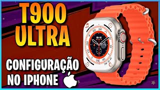 Como CONECTAR e CONFIGURAR T900 Ultra no IPHONE App HiWatch Pro [upl. by Atonsah]