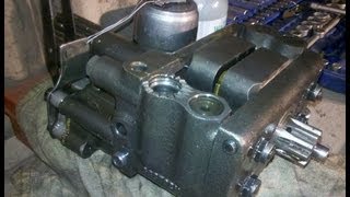 MF 165 Multi Power  hydraulic pump removal  part 3 [upl. by Reeta]