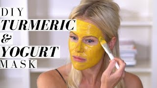 Turmeric DIY AntiInflammation Face Mask  Mikaela South [upl. by Avruch331]