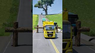 Dumper trucks driver logging trap crash part539 shortvideo beamngdrive shorts truckdriver usa [upl. by Avram477]