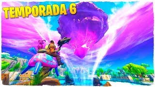 ¡Bienvenidos a la TEMPORADA 6 😮😮 ¡Nuevo Cubotornado en el lago de Fortnite [upl. by Nordine884]