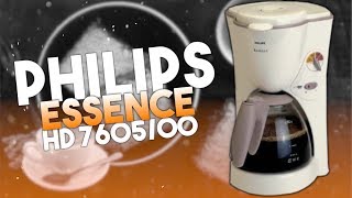 Kaffeemaschine Philips Essence HD 760500 ganzer Durchlauf Free Sound ASMR [upl. by Llewkcor]