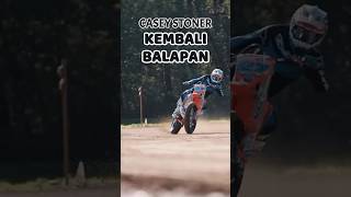 Casey stoner kembali balapan caseystoner eicma2024 vr46academy valentinorossi 100km [upl. by Stralka]