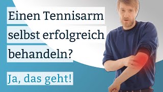 Einen Tennisarm selbst erfolgreich behandeln Ja das geht [upl. by Aivax]