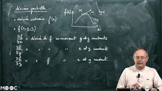 Dérivées partielles et différentielle [upl. by Eralcyram]