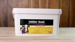 Udder Seal Your GoTo Solution for Udder Health During the Dry Period [upl. by Amice]