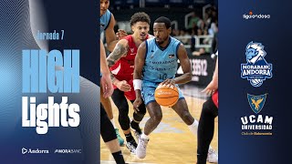 🔥 HIGHLIGHTS  Jornada 7 Lliga Endesa 🆚️ UCAM Murcia  Temporada 20242025 [upl. by Lleinad]