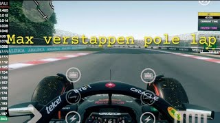 Max Verstappen Pole Lap  2024 Australia [upl. by Orlan]