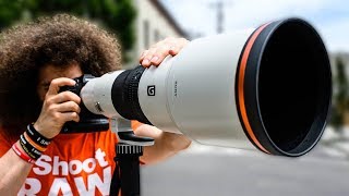 The MOST EXPENSIVE Sony LENS You Will NEVER OWN  Sony 600mm f4 Review [upl. by Einafit]