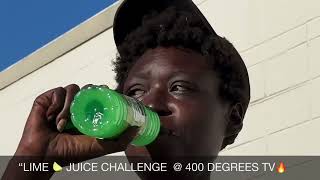 LIME🍋‍🟩 JUICE IN THE HOOD CHALLENGE PART 1 🥴 [upl. by Campagna]