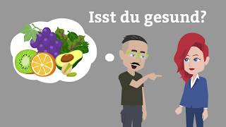 Online Deutsch lernen  einfache Dialoge für Anfänger üben  Konversation Deutsch als Fremdsprache [upl. by Greer913]