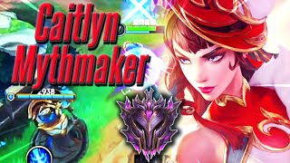 Mythmaker Caitlyn Dominates Ranked Wild Rift Sniper Showcase [upl. by Simons]