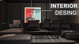 Interior Design  Cinema 4D Tutorial [upl. by Ahsatak247]