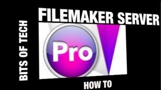 Filemaker Server  Sharing how to setup Bits of Tech [upl. by Jacqueline]