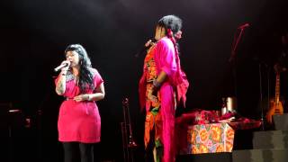 Lila Downs amp Carla Morrison quotPaloma Negraquot  Greek Theatre LA 92213 [upl. by Ahseiyt617]