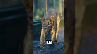 El Fosa el Villano Real de MadagascarFosa Animales animales curiosidades datoscuriosos [upl. by Nilrem]