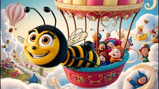 Mr Bumblebees Wild Ride Through Nursery Rhymes  Kids Songs CuteCuddlesimran [upl. by Ztirf19]