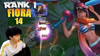 14 Fiora vs Smolder  14Fiora Fiora Guide [upl. by Maice]