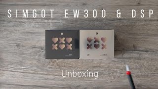 SIMGOT EW300  EW300 DSP Unboxing amp FR Graphs [upl. by Oos912]