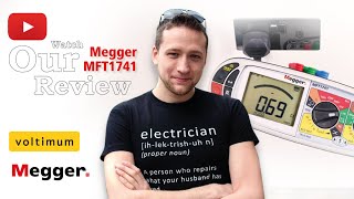 Thomas Nagy reviews the Megger MFT1741 [upl. by Rozina]