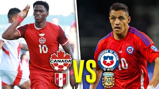 🇨🇱 CHILE vs CANADA 🇨🇦 y 🇦🇷 ARGENTINA vs PERÚ 🇵🇪 EN VIVO 😱 REACCIÓN a la COPA AMERICA 2024 [upl. by Cida]