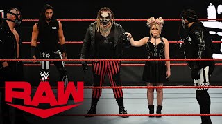 The Fiend amp Alexa Bliss meet RETRIBUTION Raw Oct 19 2020 [upl. by Eenhpad]