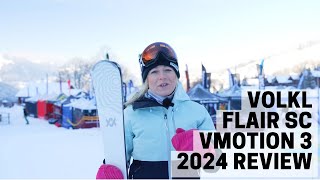 Volkl Flair SC VMotion 3  2024 Ski Test Review [upl. by Acim]