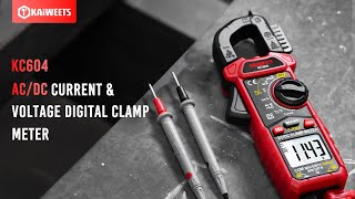 KAIWEETS KC604 Digital Clamp Meter An Excellent Tool for Any DIY ElectricianProject Person [upl. by Araminta]