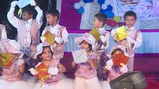 PATA PATA GALIPATA KANNADA SONG DANCE PERFORMANCE BY PRE PRIMARY STUDENTS [upl. by Yolane129]