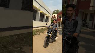 College Aake Bike Punchar Ho Gai shorts [upl. by Tnecniv147]