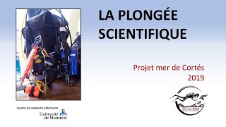 La plongée scientifique  Capsule 1 [upl. by Cousins]