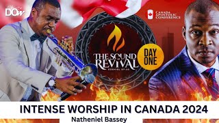 Nathaniel Bassey Powerful Worship in 🇨🇦🇨🇦🇨🇦 CANADA 2024 With Apostle Joshua Selman  DAY 1 [upl. by Ellerrehc]