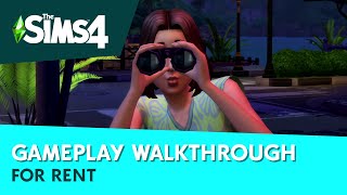 The Sims™ 4 For Rent Developer Gameplay Walkthrough [upl. by Araes]