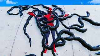 Dynamic VENOM Experiment VS Spiderman Bonelab Mods [upl. by Aratihc]