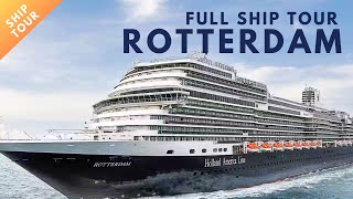 AD Holland America Rotterdam Full Walkthrough TOUR [upl. by Anolahs]