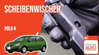 Wie Polo 4 Scheibenwischer wechseln 🌧 [upl. by Brabazon348]