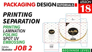 Printing Separation Job 2  Lesson  18  Part A [upl. by Allin]