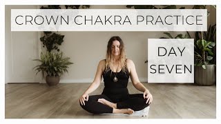 Crown Chakra Meditation Guided [upl. by Merchant754]