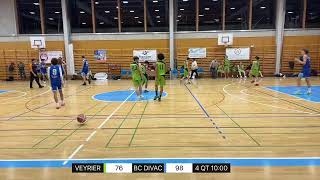 Veyrier  Massagno u18national VEYRIER VS BC DIVAC [upl. by Gareri283]