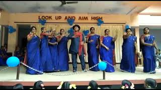 Duthie Girls Higher Secondary School Teachers Performing Dance In Childrens Day Celebration [upl. by Zehc]