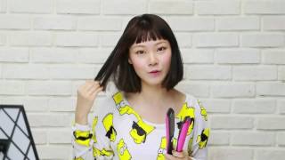 ❤開箱❤神級直髮夾開箱ghd platinum® electric pink styler 直髮夾 vs babyliss vs amika [upl. by Ellener]