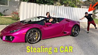 STEALING FAMILIA DIAMONDS NEW LAMBORGHINI  Jancy Family [upl. by Jacinda985]