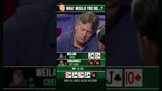 What would you do TJ poker [upl. by Ahsiyn167]