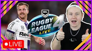 LETS PLAY NRL FINALS WEEK 2 ON RLL4 [upl. by Ainorev]