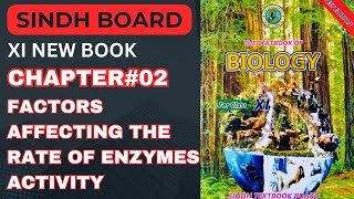 FACTORS AFFECTING ENZYME ACTIVITY  CHAPTER 02  ENZYMES [upl. by Yrellav]